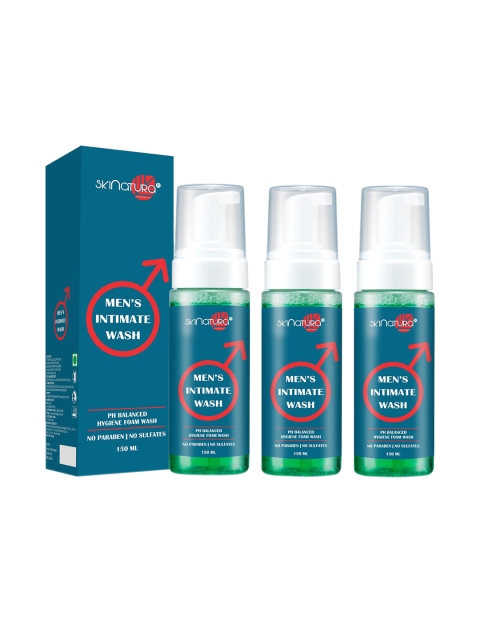 

Skinatura Men Set of 3 pH Balanced Hygiene Intimate Wash, Blue