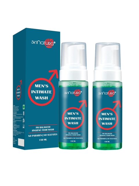 

Skinatura Men Set of 2 pH Balanced Hygiene Intimate Wash, Blue