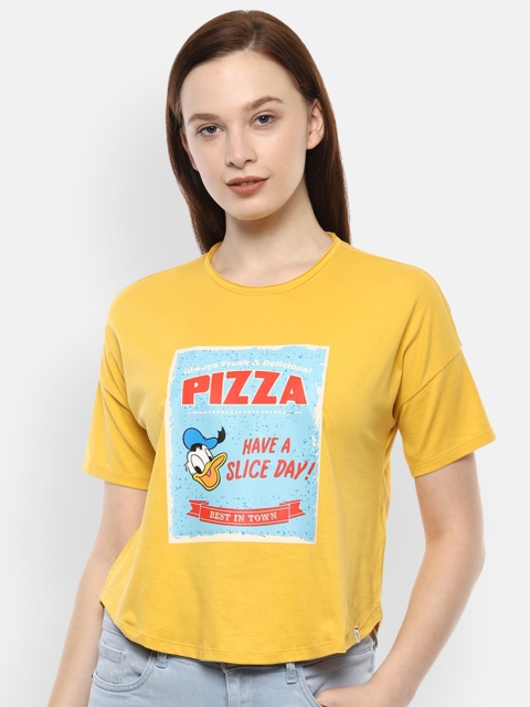 

Van Heusen Woman Yellow Regular Top