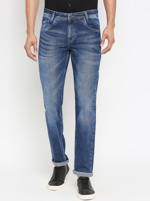 

Mufti Men Blue Skinny Fit Heavy Fade Jeans