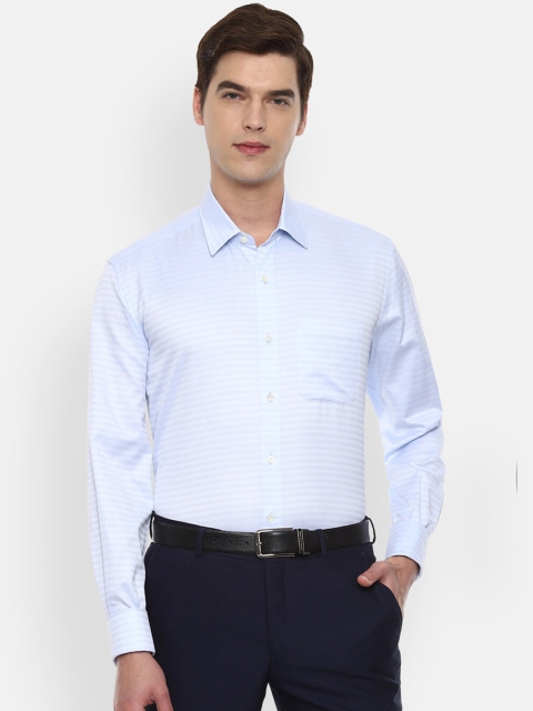 

Luxure by Louis Philippe Men Blue Casual Shirt