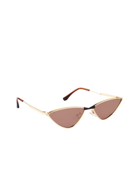 

AISLIN Unisex Brown Lens Cateye Sunglasses with UV Protected Lens 14834-97-AS-80491