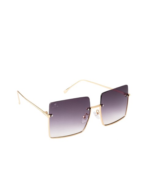 

AISLIN Women Grey Lens Square Sunglasses with UV Protected Lens 14803-97-AS-7040