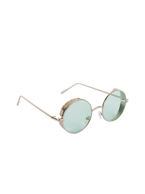 

AISLIN Unisex Green Lens Round Sunglasses with UV Protected Lens 14726-99-AS-2040