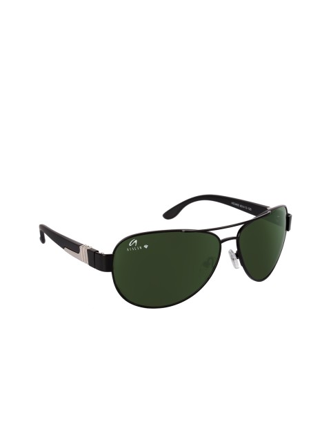 

AISLIN Men Green Lens Aviator Sunglasses with UV Protected Lens 14107-5-AS-3405