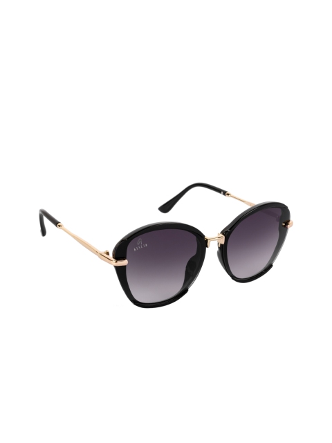 

AISLIN Women Purple Lens & Black Butterfly Sunglasses with UV Protected Lens