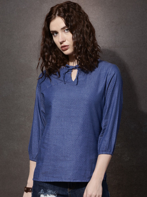 

Roadster Women Blue Top