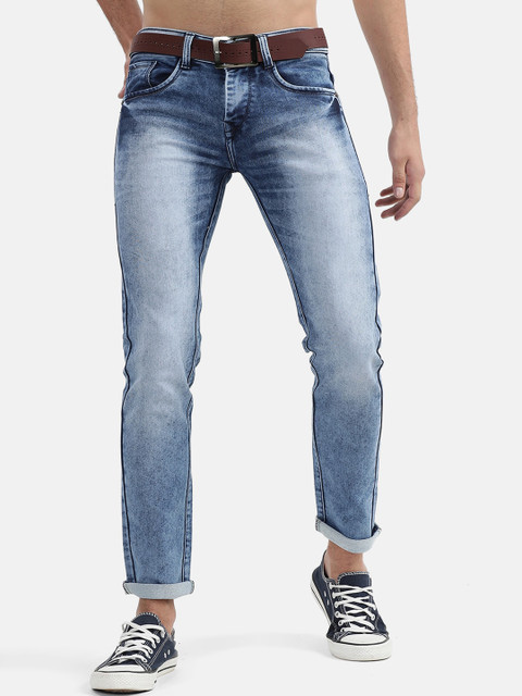 

V2 Value & Variety Men Blue Heavy Fade Jeans