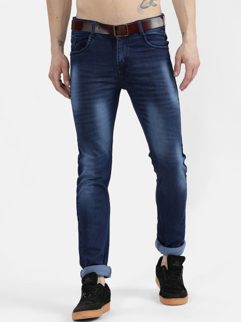 

V2 Value & Variety Men Blue Mildly Distressed Light Fade Jeans