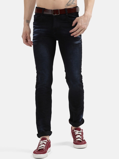 

V2 Value & Variety Men Blue Mildly Distressed Jeans