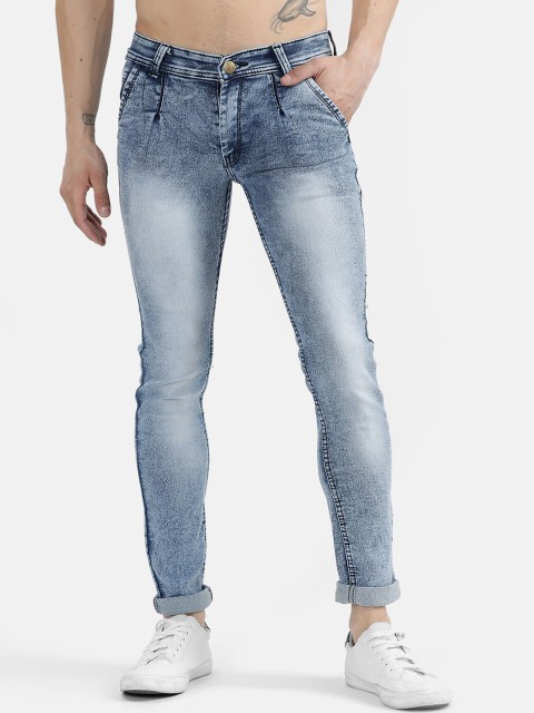 

V2 Value & Variety Men Blue Heavy Fade Jeans
