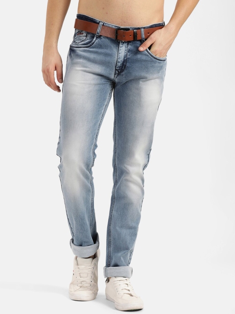 

V2 Value & Variety Men Blue Slim Fit Heavy Fade Jeans