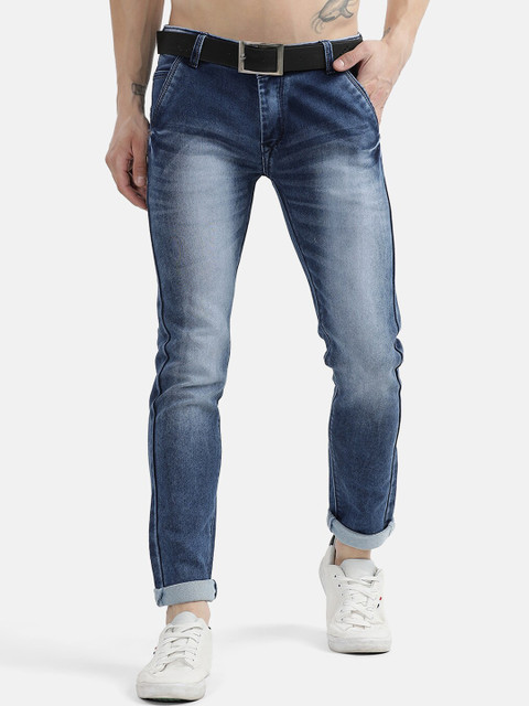 

V2 Value & Variety Men Blue Heavy Fade Jeans