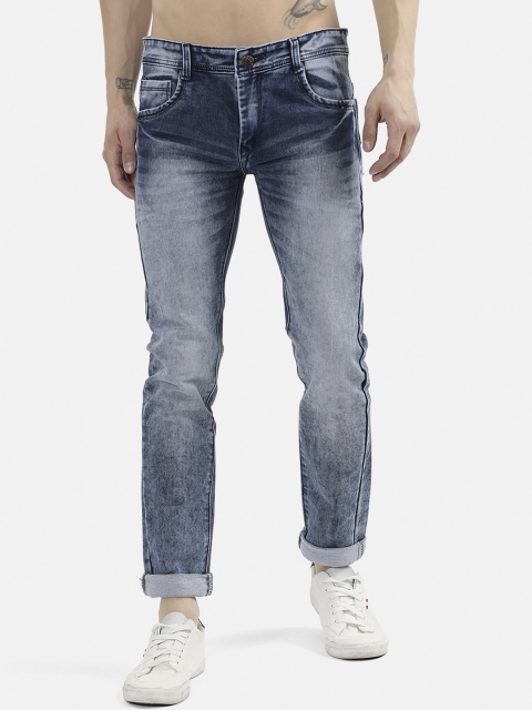 

V2 Value & Variety Men Blue Heavy Fade Jeans