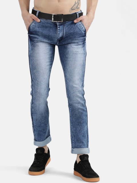 

V2 Value & Variety Men Blue Heavy Fade Jeans