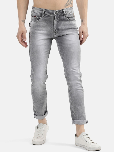 

V2 Value & Variety Men Grey Heavy Fade Jeans