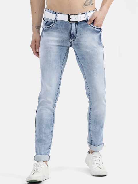 

V2 Value & Variety Men Blue Heavy Fade Jeans