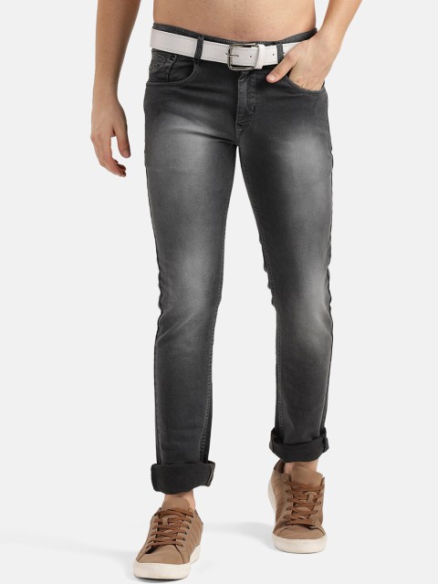 

V2 Value & Variety Men Grey Heavy Fade Jeans