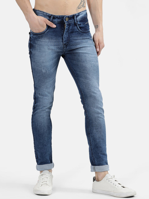 

V2 Value & Variety Men Blue Heavy Fade Jeans