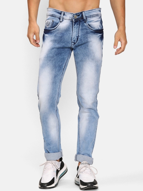 

V2 Value & Variety Men Blue Heavy Fade Jeans