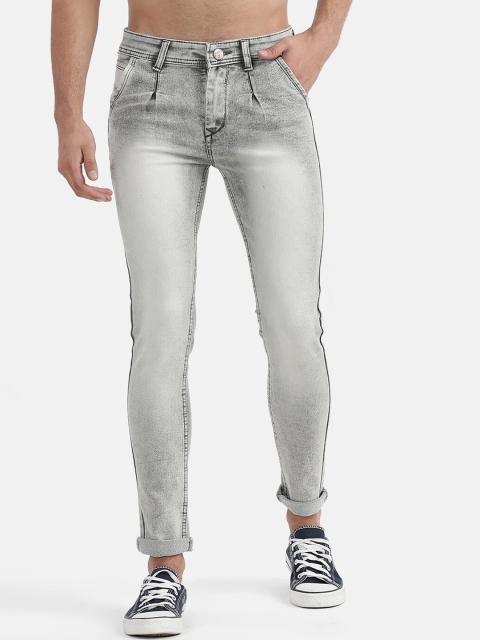 

V2 Value & Variety Men Grey Heavy Fade Jeans