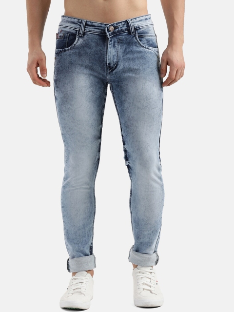 

V2 Value & Variety Men Blue Heavy Fade Jeans