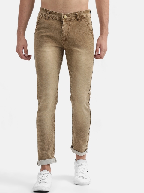 

V2 Value & Variety Men Brown Light Fade Jeans