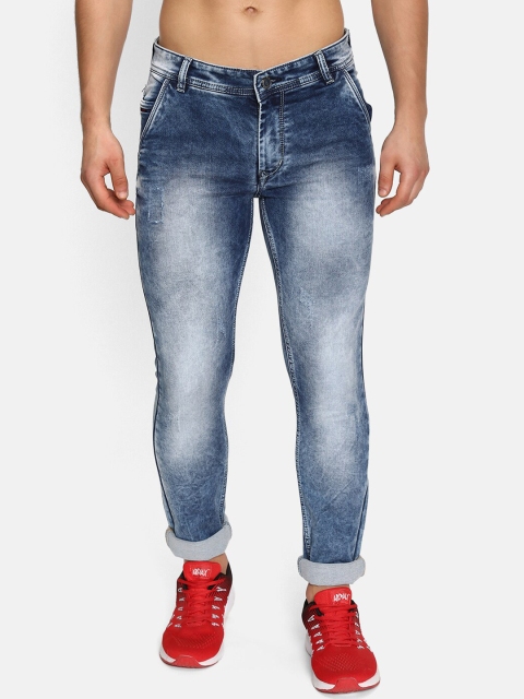 

V2 Value & Variety Men Blue Heavy Fade Jeans