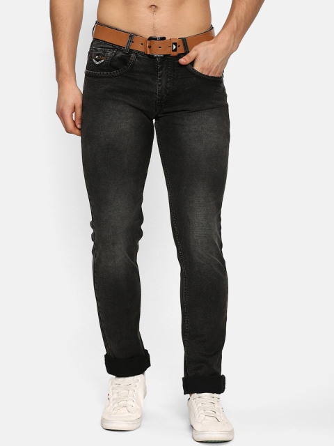 

V2 Value & Variety Men Charcoal Grey Heavy Fade Jeans
