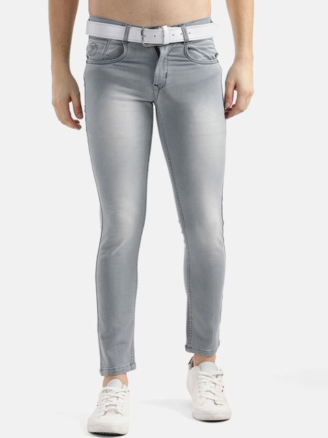 

V2 Value & Variety Men Grey Skinny Fit Light Fade Jeans