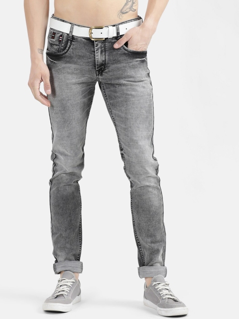 

V2 Value & Variety Men Grey Heavy Fade Jeans