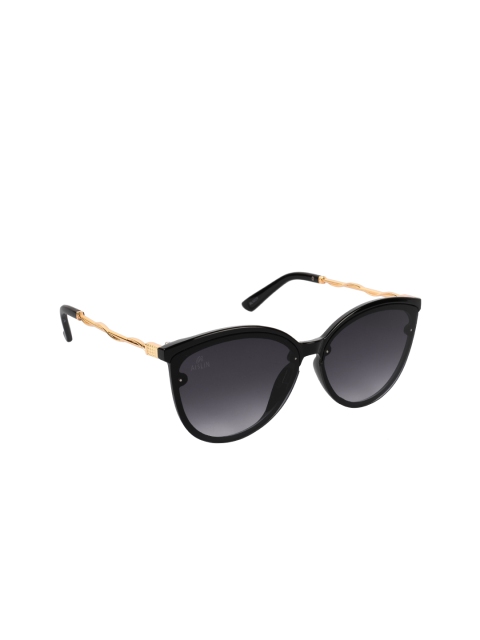 

AISLIN Women Black UV Protected Cat eye Sunglasses 14554-89-AS-9229
