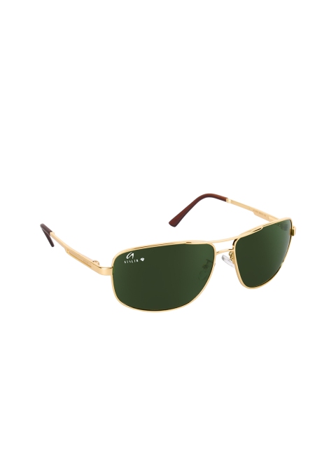 

AISLIN Men Dark Green UV Protected Wayfarer Sunglasses 14130-5-AS-3542