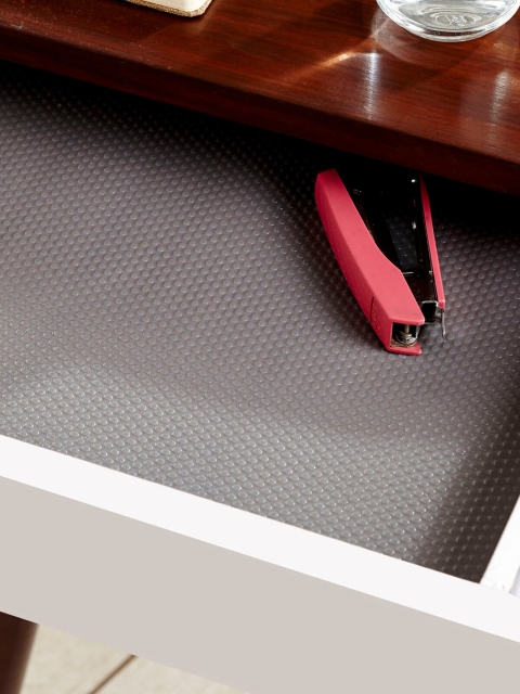 

OBSESSIONS Grey Dot Pattern Rio Hulk Shelf Liner
