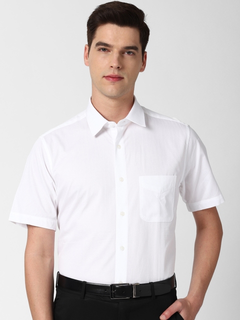 

Peter England Elite Men White Formal Shirt
