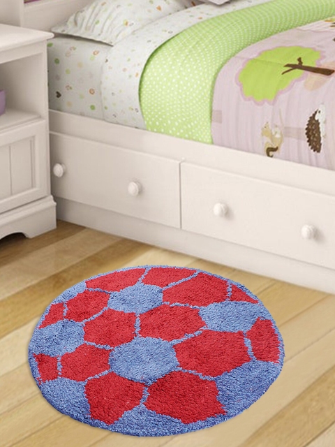

Good Homes by Home Candy Pack of 2 Football Design Soft Bath Mat, Multi