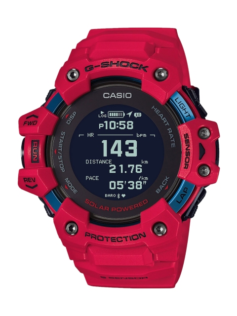 

CASIO Men Red & Black Smart Watch 1037