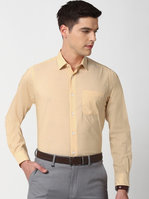

Peter England Men Orange Slim Fit Formal Shirt