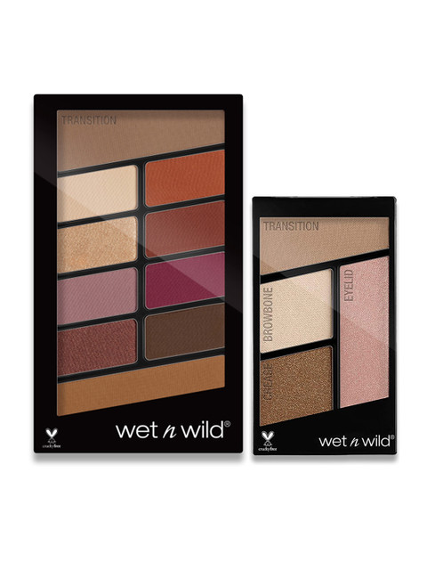 

Wet n Wild Set of Rose in the Air - E758 Eyeshadow & Walking on Eggshells -E340B Eyeshadow, Multi