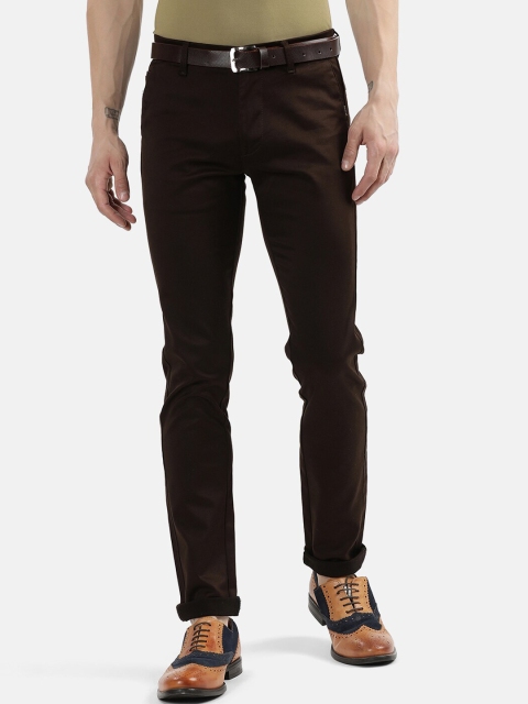 

V2 Value & Variety Men Brown Chinos Trousers