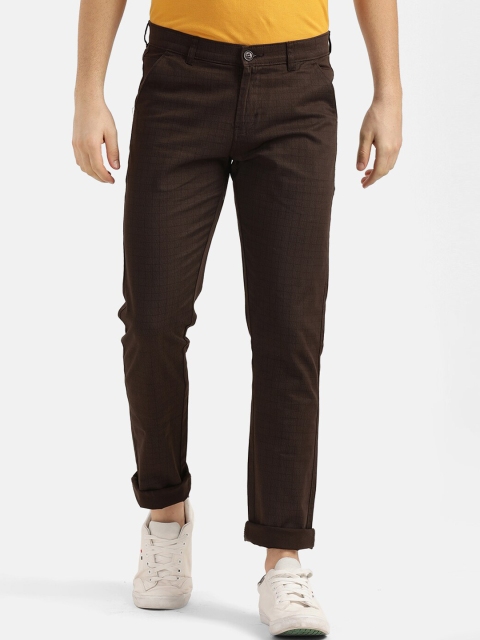 

V2 Value & Variety Men Brown Chinos Trousers