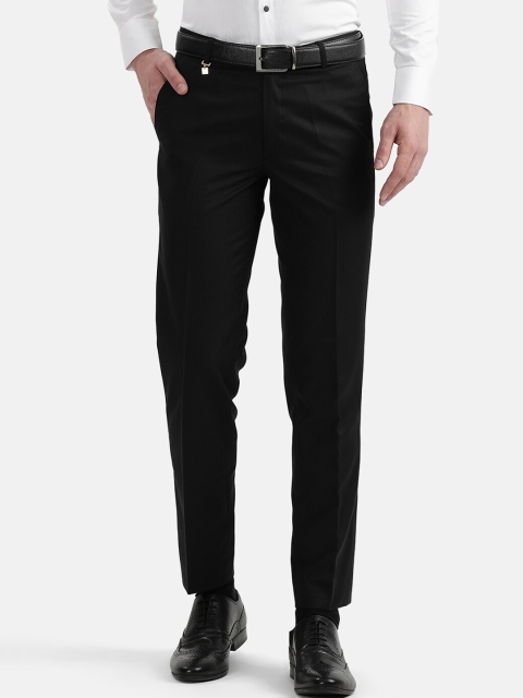 

V2 Value & Variety Men Black Formal Trousers