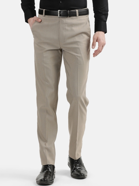 

V2 Value & Variety Men Beige Formal Trousers