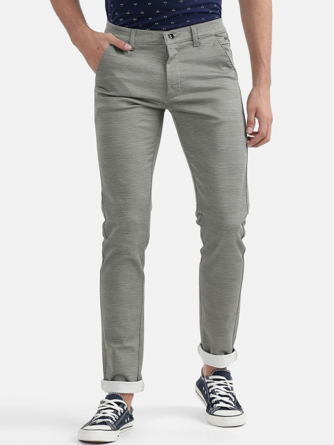 

V2 Value & Variety Men Green Slim Fit Cotton Trousers