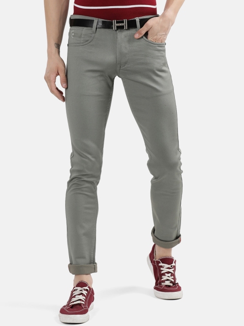 

V2 Value & Variety Men Green Cotton Regular Trousers