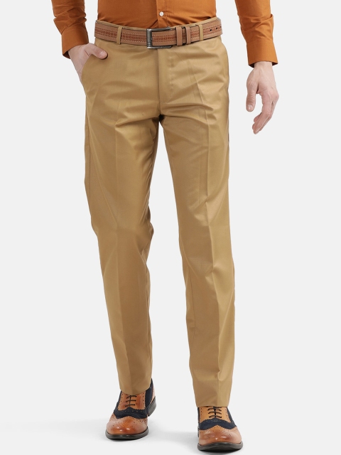 

V2 Value & Variety Men Brown Cotton Regular Trousers