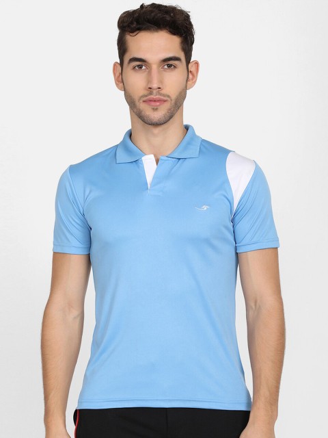 

V2 Value & Variety Men Blue Polo Collar T-shirt