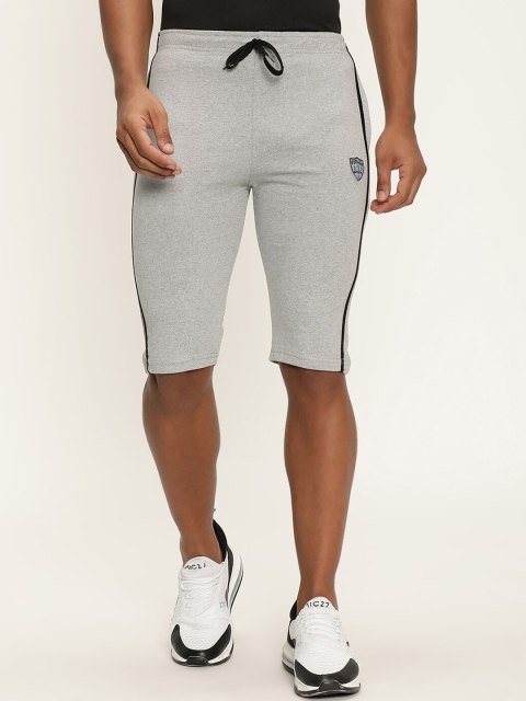 

V2 Value & Variety Men Grey Mid-Rise Regular Shorts