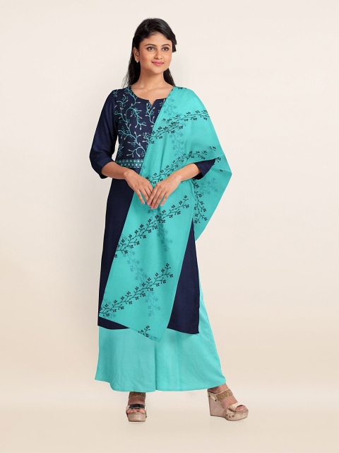 

Pothys Women Navy Blue