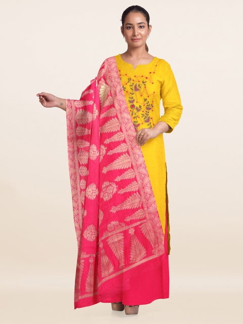 

Pothys Women Yellow